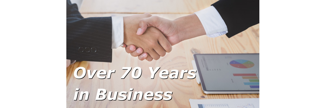 Over 70 Years in Business