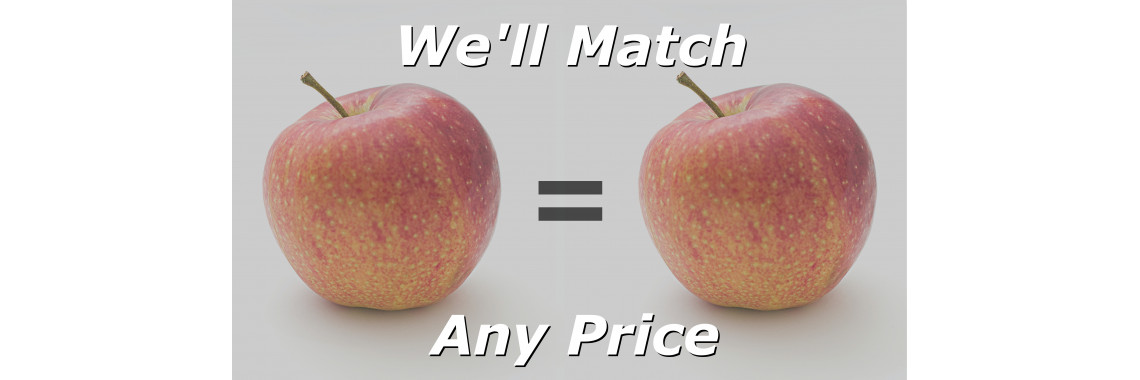 We'll Match Any Price!